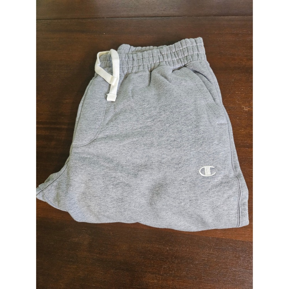 Champion Sweatpants Mens Large Gray Originals Fleece Joggers AO700